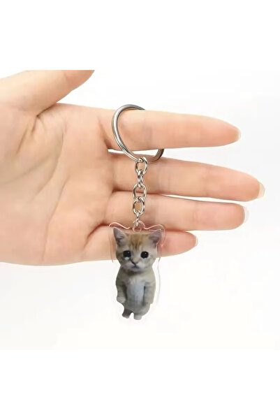 Choice style 11 Happy Banana Cat Pendant Keychain Funny Cartoon Food Fruit La...