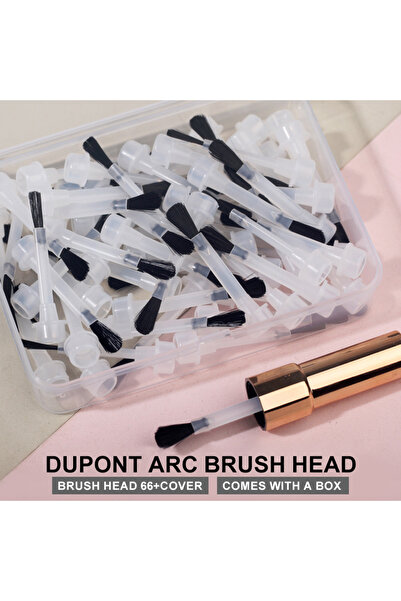 Choice B 66pcs set Nails Polish Brush Disposable Replacement Nail Polish Bott...