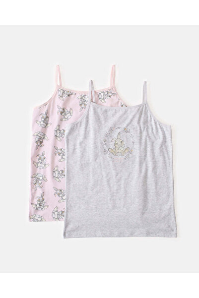 REDTAG صدرية ثامبر وردية وبيضاء للبنات الكبيرات (عبوة من قطعتين)