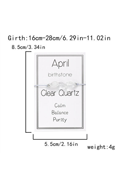 Choice BR23Y0509-4 Handmade Irregular Natural Stone Charm Bracelets For Women...