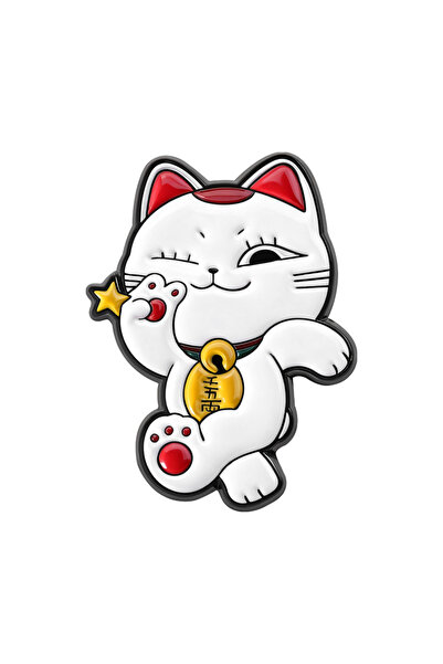 Choice دبابيس مينا بتصميم قطة الجدة من أنمي داندان توربو الياباني، بروشات قطة...