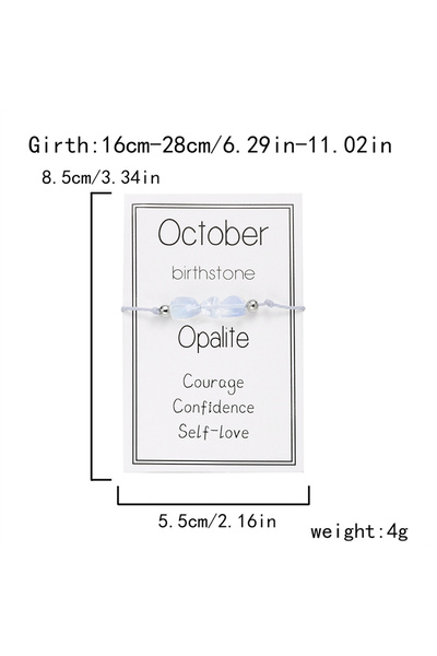 Choice BR23Y0509-10 Handmade Irregular Natural Stone Charm Bracelets For Wome...