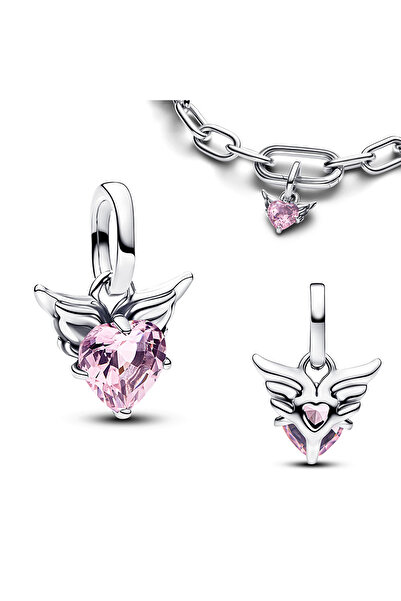 Choice قلادة AMC7323 جديدة أصلية من الفضة الإسترليني عيار 925، بتصميم القمر و...