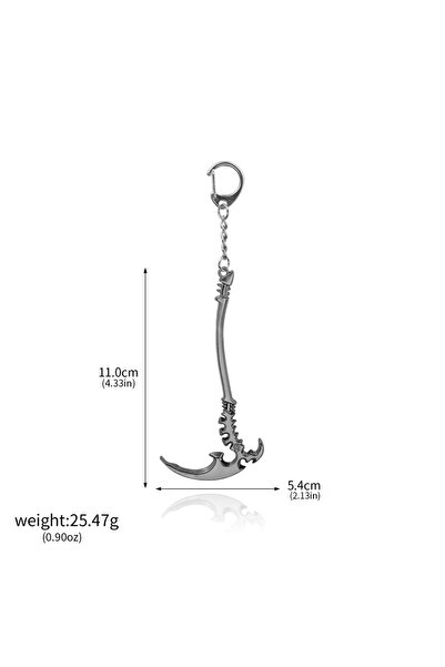 Choice K00908-02 Anime BLACK ROCK SHOOTER Weapon Keychain Dead Master Scythe ...