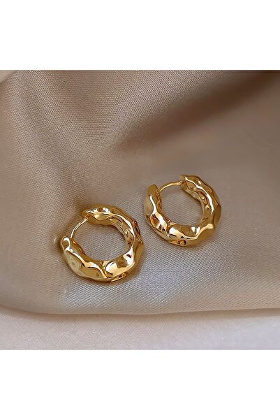 Choice 1 Minimalist New Hot Sell Trendy Plated Gold Color Circle Earrings for...