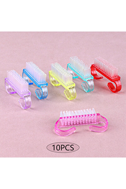 Choice ١٠ قطع متنوعة ١٠/٢٠ قطعة فرشاة تنظيف أظافر صغيرة للعناية بالأظافر، فرش...