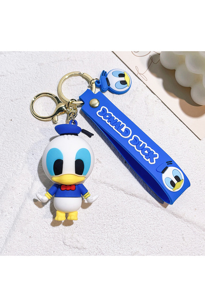 Choice 6 cm KC3039 Cartoon Figure Keychain-Stitch, Mickey & Minnie, Donald Du...