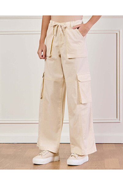 REDTAG بنطلون بيج كاجوال للبنات الكبيرات