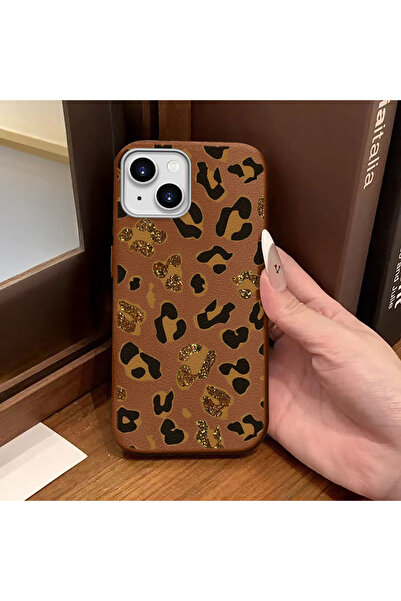 ucuc جراب سيليكون بني اللون متوافق مع آيفون 13/14، يحمي الكاميرا ويمازح الصدم...