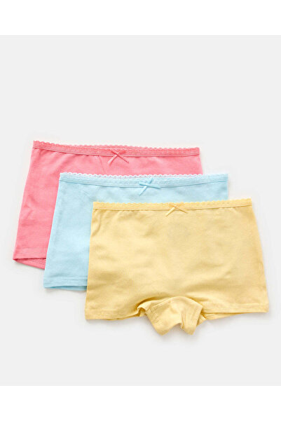 REDTAG مجموعة بوكسرات مطبوع متنوعة للبنات (عبوة من 3 قطع)