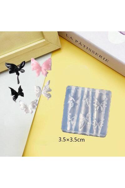 Choice قالب أظافر سيليكون ثلاثي الأبعاد A2 ☆☆☆ بتصميم نجم البحر، صدفة، فراشة،...