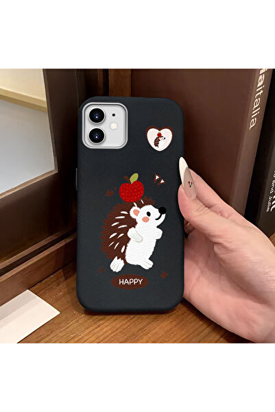 ucuc جراب سيليكون أسود متوافق مع آيفون 12/12 برو، يحمي الكاميرا ويامم الصدمات...