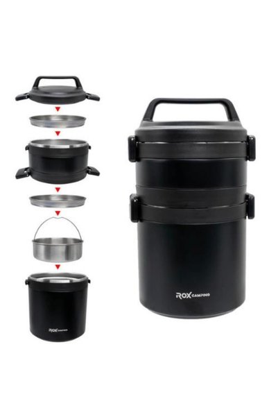 selim uyar kamp metal Rox Camping 2.2 Lt Food Thermos