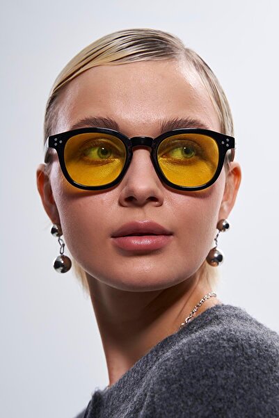 Bilge Karga Ashilla Black Yellow Circadian Rhythm Glasses