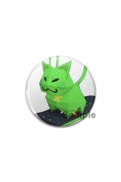 Choice دبابيس سلسلة أنمي لطيفة مقاس 32 مم، 8 أنماط، 26 نمطًا، شارة قطة راكون ...