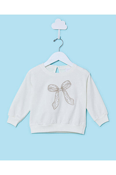 REDTAG Infant Boys White Embellished T-Shirt
