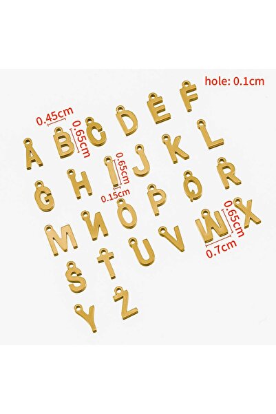 Choice 50 قطعة عشوائية من حروف الأبجدية الإنجليزية الأولى، مصنوعة من الفولاذ ...