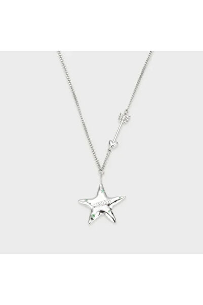 Choice black KPOP WISH star necklace 1:1. High fidelity pop-up store necklace...
