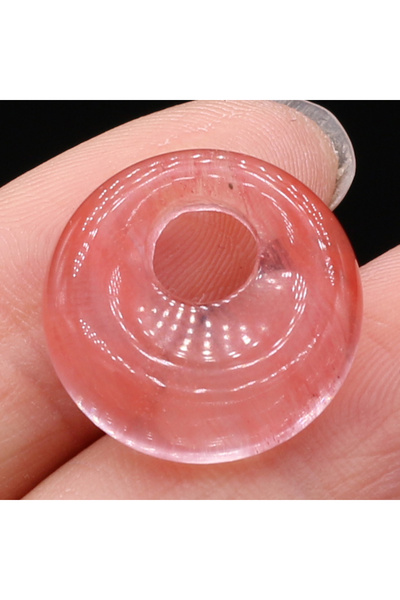 Choice قلادتان من الأحجار الطبيعية بلون أحمر البطيخ، قطعتان، من حجر اللازورد ...