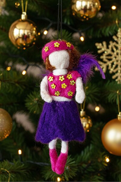 Uretti - Tülin 3528 9416 Handmade Felt Angel Figure Christmas Tree Ornament /...