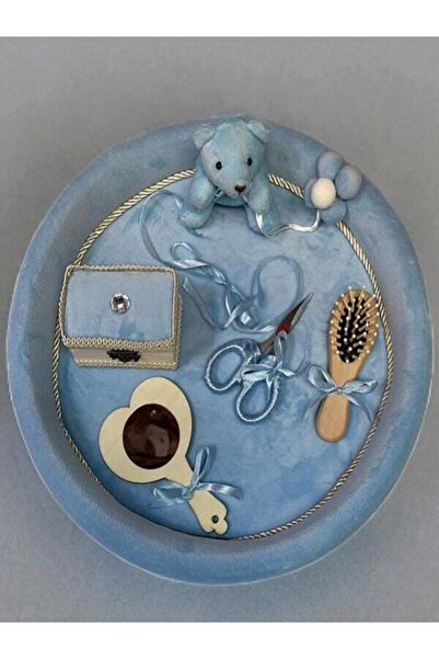 Hainute Magice Tăviță moț | Tăvițe moț de catifea Baby in Light Blue