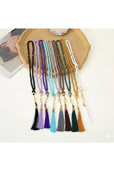 Gold مسبحة كلاسيك الملونة