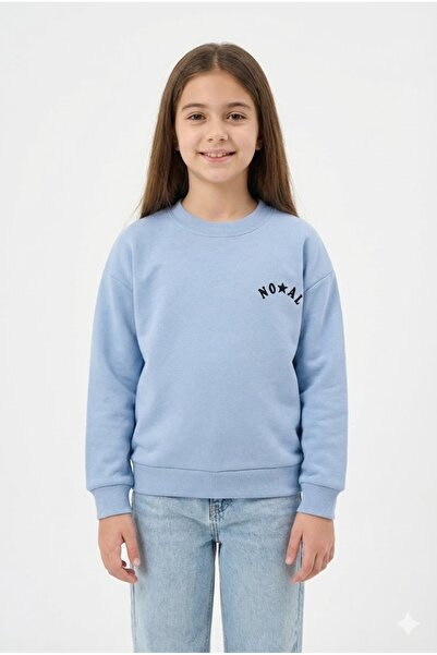 CRASSİ Girl's Blouse Printed Winter 3 Thread Raised