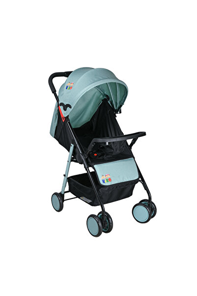 Kiko COMFORTABLE STROLLER 6WHEELS ( 0 M+ ) Blue