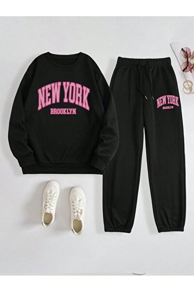 Flaubert Falubert-Women Printed Bcg Oversized Sweater - Sweatpants 2-Piece Set