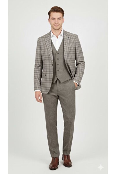 Plus Scorpion Elegant men's suit - pants, vest, jacket