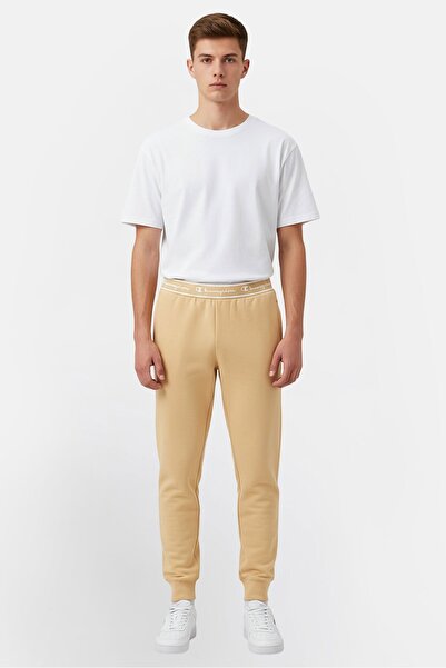 Champion Men Sportswear Fit Training Jogger Pants, Beige