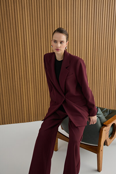 Aker Bordo Dokuma Ceket