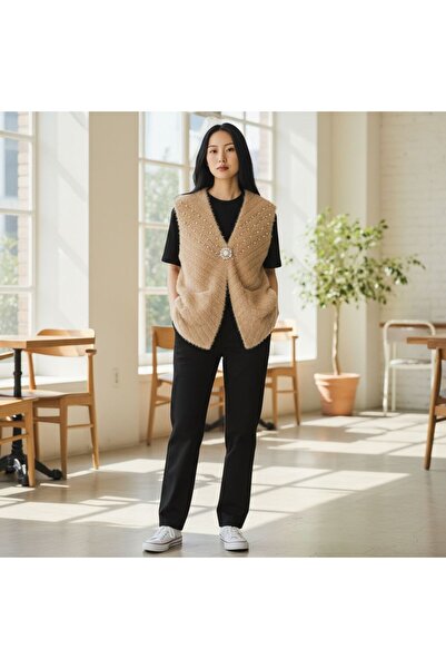 OwenLife Owen Life Angora Knitted Fabric Standard Size Very High Quality Cardigan 38 40 42 44 46 48 Is Suitable