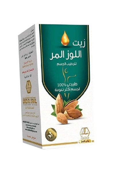 Wadi al-nahil زيت اللوز المر من وادي النحل 125 مل