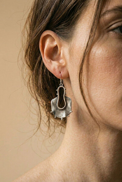 Clandestino أقراط متدلية أصلية من الفضة