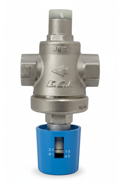 YAPI KALİTE Eca 1/2" Su Basınç Düşürücü Valf Volan Ayarlı Rakorsuz