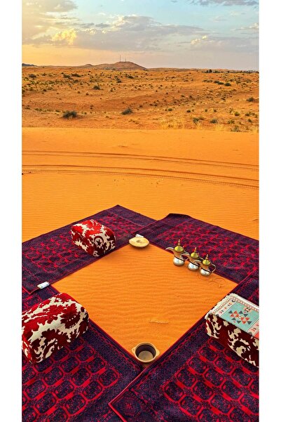 Segadty Travel Package - 4 Desert Camping Mats 80×150, Diriyah Outdoor Carpets, High-Quality Camping Set