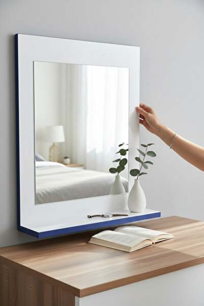 Moemi Duvar Aynası Lavabo Aynası Dekor Ayna Salon Aynası Koridor Aynası 60x45cm