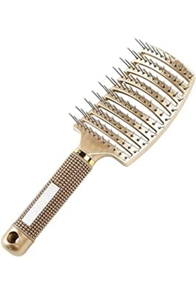 Arabest Curved Vented Hair Brush for Long Thick Curly Hair, Soft Massage Hair...