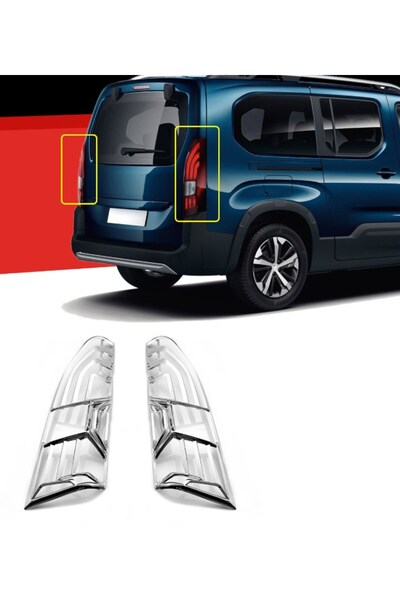 NS Nilser Auto Parts Stop Lambası Nıkelaj Çerçeve Rifter - Proace 2019-2025