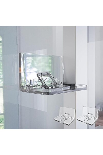 Arabest Sliding Door Lock, Window Door Security Locks Buckle Extra Strong Adhesive for Child Pet