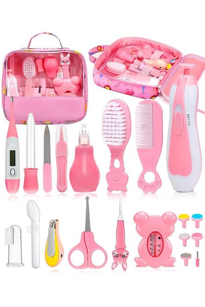 Arabest Baby Healthcare & Grooming Kit,with Hair Brush Comb,Electric Safety N...