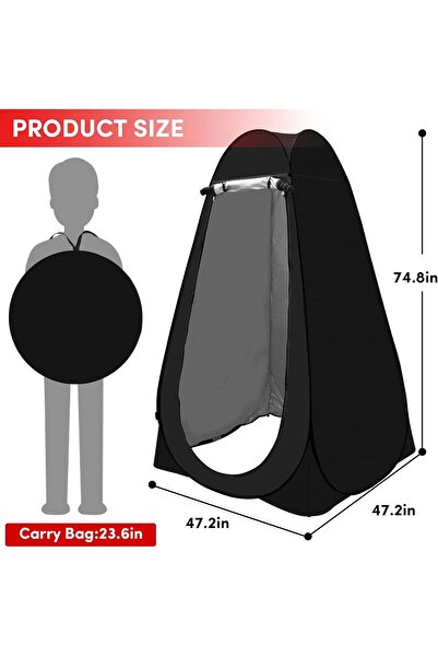 Yoawllty خيمة خصوصية قابلة للطي للتخييم والشاطئ والأنشطة الخارجية. سهلة الترك...