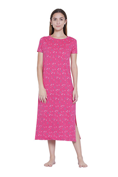 LAUREN SMITH Casual Printed Nightdress Light Green