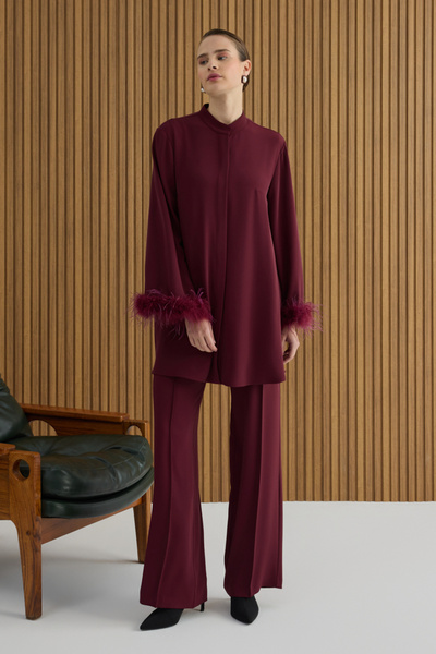 Aker Vişne Dokuma Pantolon