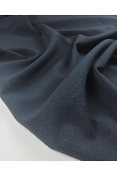 Kumaş Parça Темно-синій креп-тканина (ширина 140 см x довжина 200 см)