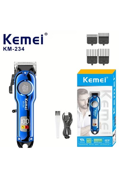 Kemier KEMIE KM-234 Professional Hair Trimmer, Low Noise Motor,