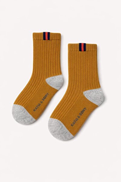Katia&Bony Children's Basic Socks Mustard