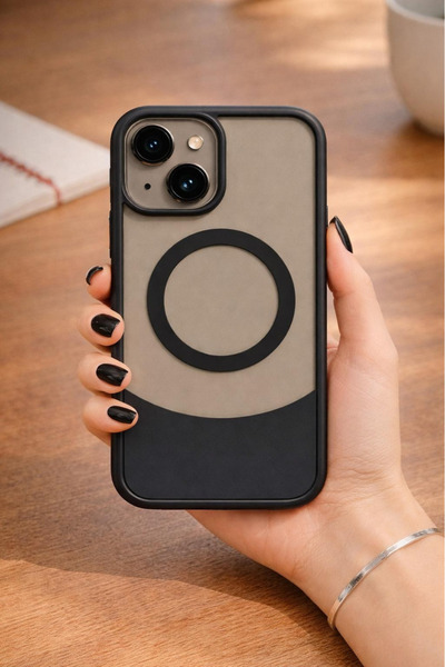 FABRON حافظة هاتف متوافقة مع آيفون 15 تتميز بتقنية ماج سيف الحقيقية