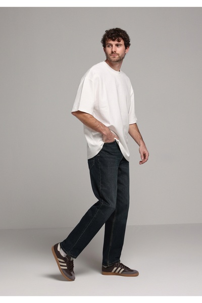 Colin's Loose Straight Fit Men's Dark Indigo Jeans